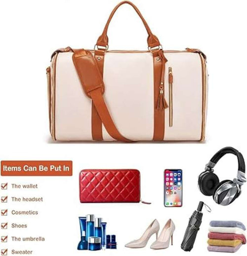 45 L Hand Duffel Bag - Airline Foldable

Convertible luggage Garment 2 in 1 Hanging

Duffle bag - Large Capacity